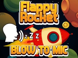 Flappy Rocket Voice Action Game