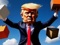 Trump Wobble Walk Challenge Online Arcade Game