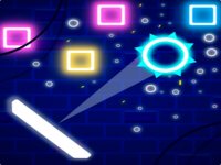 Brick Breaker Neon Online Arcade Game