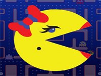 Ms. PAC-MAN Online Arcade Game