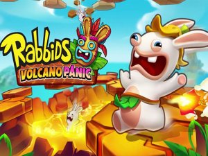 Rabbids Volcano Panic Online Arcade Game