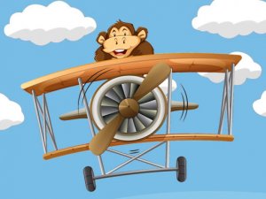Kids Plane Hidden Stars Online Hidden Object Game