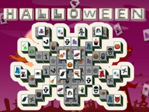 Halloween Mahjong Deluxe 2020 Online Puzzle Game - Puzzle Game