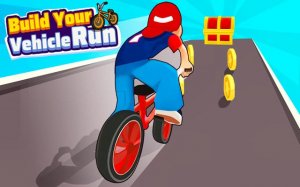 Build Your Vehicle Run - Parkour Car Builder Online Game