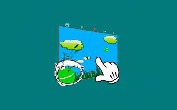 Frog Jumping on Clouds Online Puzzle Game