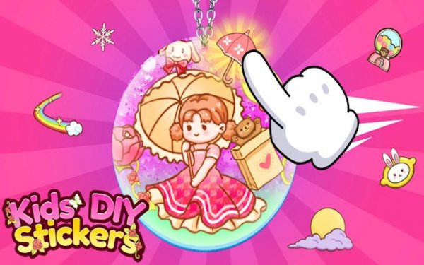 Kids DIY Stickers: Creative Fun Online Game