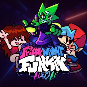 Super Friday Night vs Neon Online Music Game