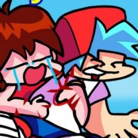 FNF but Boyfriend Dies Goodbye World Puzzle Game