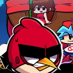FNF vs Red Bird Online Arcade Game