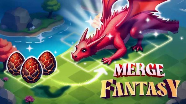 Merge Fantasy: Island Merge Puzzle Game Online - Puzzle Game