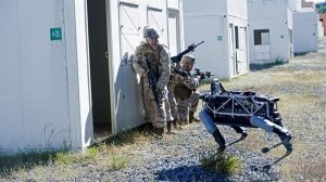 Marine Corps Puts Boston Dynamics' Spot Robot Through Infantry Drills
